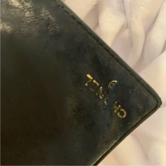 Chanel Black Leather Clutch with Chain Strap - Picture 11 of 11